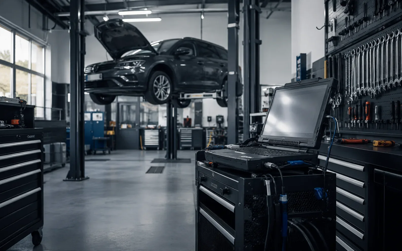 Diagnostika v autoservisu